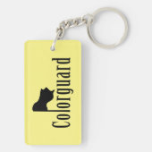 Colorguardフラグ文字 キーホルダー (裏面)
