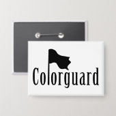 Colorguardフラグ文字 缶バッジ (正面/裏面)