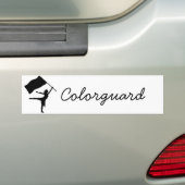 Colorguard バンパーステッカー (車上)