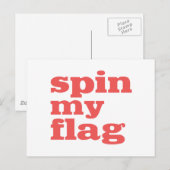Colorguard – フラグを回転する ポストカード (正面/裏面)