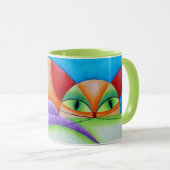 Colorido gato マグカップ (正面右)