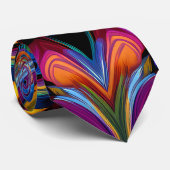 Colorido Kaleidoscope Mandala iPhone 14 Funda ネクタイ (ロール)