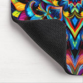 Colorido Kaleidoscope Mandala iPhone 14 Funda マウスパッド (コーナー)
