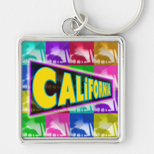 "Coloring California 2" キーチェーン (正面)