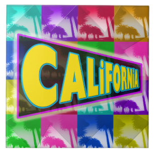 "Coloring California 2"タイル タイル