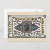 colorizedヴィンテージのタバコの昇進項目- ポストカード (正面/裏面)