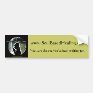 colorlogo、www.SoulBasedHealing.comの……あります バンパーステッカー