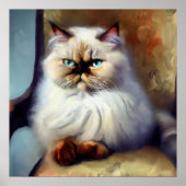 Colorpoint Persian Cat ポスター (正面)