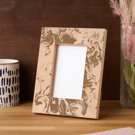 Colors 15 by Kristalin Davis レーザー彫刻フレーム (左)