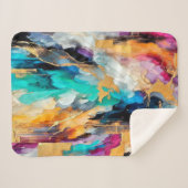 Colors and Gold シェルパブランケット (正面(横))