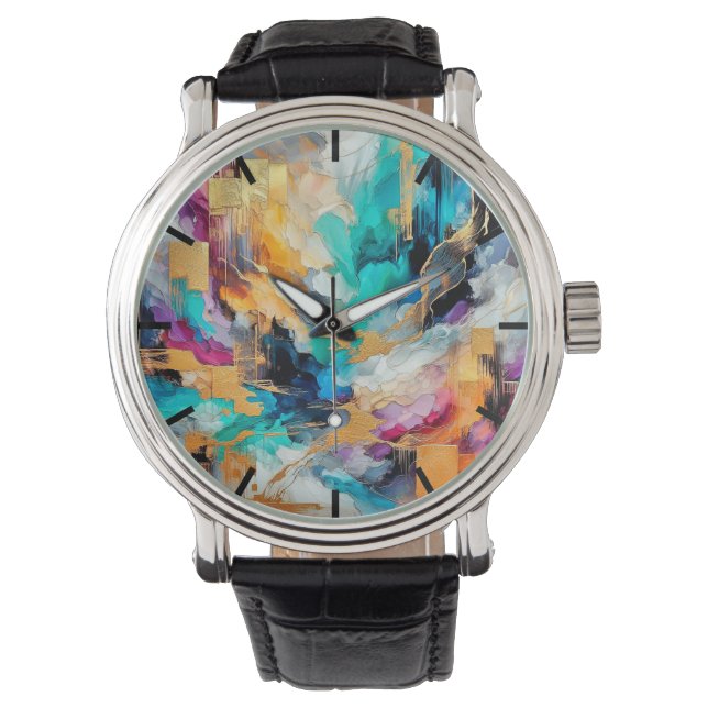 Colors and Gold 腕時計 (正面)