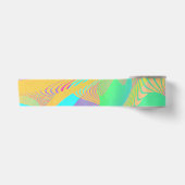 COLORS FLUO – フラクタルアート –  サテンリボン (正面)
