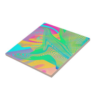 COLORS FLUO – フラクタルアート – タイル