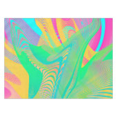 COLORS FLUO – フラクタルアート –  テーブルクロス (正面(横))