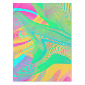 COLORS FLUO – フラクタルアート –  テーブルクロス (正面)