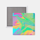 COLORS FLUO – フラクタルアート – マグネット (正面/裏面)