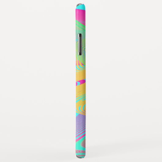 COLORS FLUO – フラクタルアート –  Case-Mate iPhoneケース (裏面/右)
