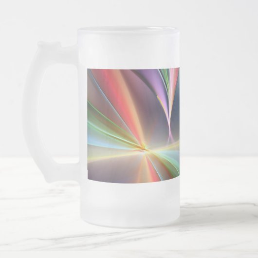 Colors in lines フロストグラスビールジョッキ (左)