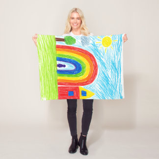 Colors of Joy フリースブランケット