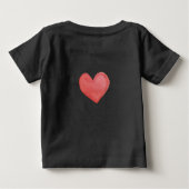 Colors of Love ベビーTシャツ (裏面)