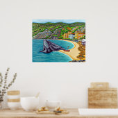 Colors of Monterossoプリント ポスター (キッチン)