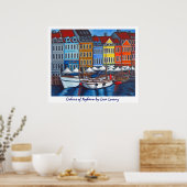 Colors of Nyhavn Posterプリント ポスター (キッチン)