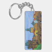 Colors of Prague Doormat キーホルダー (正面左)