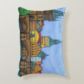 Colors of Prague Pillow by Lisa Lorenz アクセントクッション (正面(垂直))