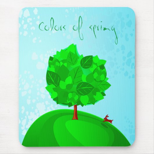 Colors of spring, mousepad マウスパッド (正面)
