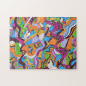 「Colorscape」抽象芸術・アート ジグソーパズル (横)