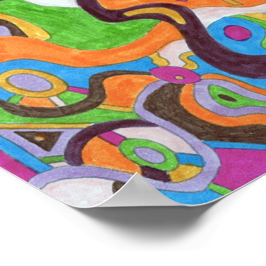 "Colorscape" 19x13 ポスター (角)