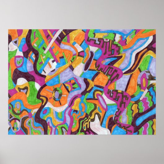 "Colorscape" 28x20 ポスター (正面)
