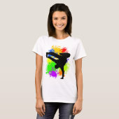 Colorsplash breakdancer Tシャツ (正面フル)