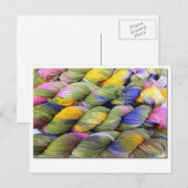 ColorSpun:天然の手染め糸 ポストカード (正面/裏面)