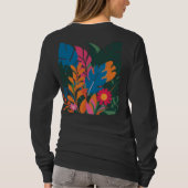 ColorsTシャツ鮮やか付き開花 Tシャツ (裏面)