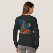 ColorsTシャツ鮮やか付き開花 Tシャツ (裏面フル)