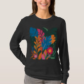 ColorsTシャツ鮮やか付き開花 Tシャツ (正面)