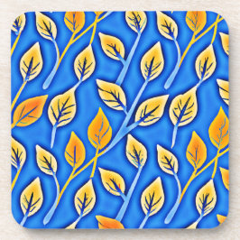 ColorVista鮮やかの葉パターン コースター