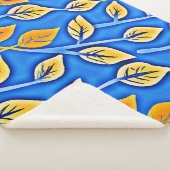 ColorVista鮮やかの葉パターン シェルパブランケット (3/4)