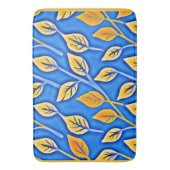 ColorVista鮮やかの葉パターン バスマット (正面縦)