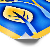 ColorVista鮮やかの葉パターン ポスター (コーナー)