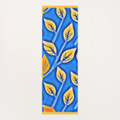 ColorVista鮮やかの葉パターン ヨガマット (裏面)