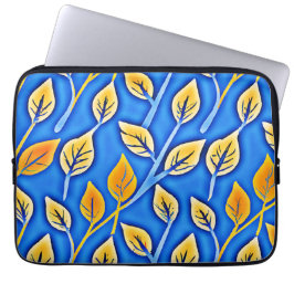 ColorVista鮮やかの葉パターン ラップトップスリーブ