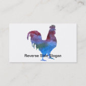 Colorwashedのオンドリ 名刺 (裏面)