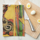 Colosan Oiran 日本の by Vincent vanゴッホ キッチンタオル (四つ折り)