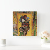 Colosan Oiran 日本の by Vincent vanゴッホ スクエア壁時計 (ホーム)