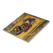 Colosan Oiran 日本の by Vincent vanゴッホ タイル (側面)