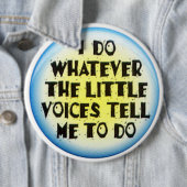 COLOSSAL、ユーモアのある6インチバックパックピンボタン 缶バッジ (インサイチュ)