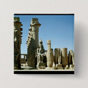 Colosses Ramesses IIおよびAmenophisのパイロン 缶バッジ