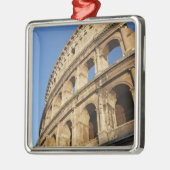 Colosseumの低い角度眺め メタルオーナメント (左)